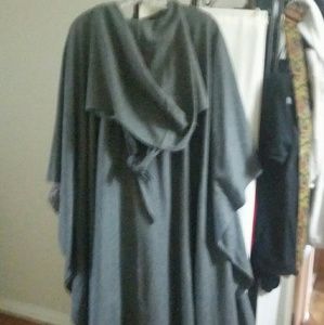 Grey wool cape best offer